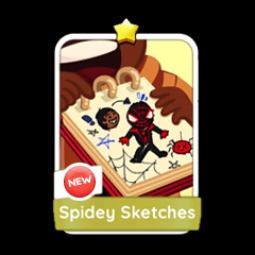 ✫Monopoly Go Stickers✫ Spidey Sketches(1 Star) 0